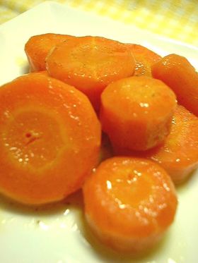 レンジで簡単~♥にんじんグラッセ♥